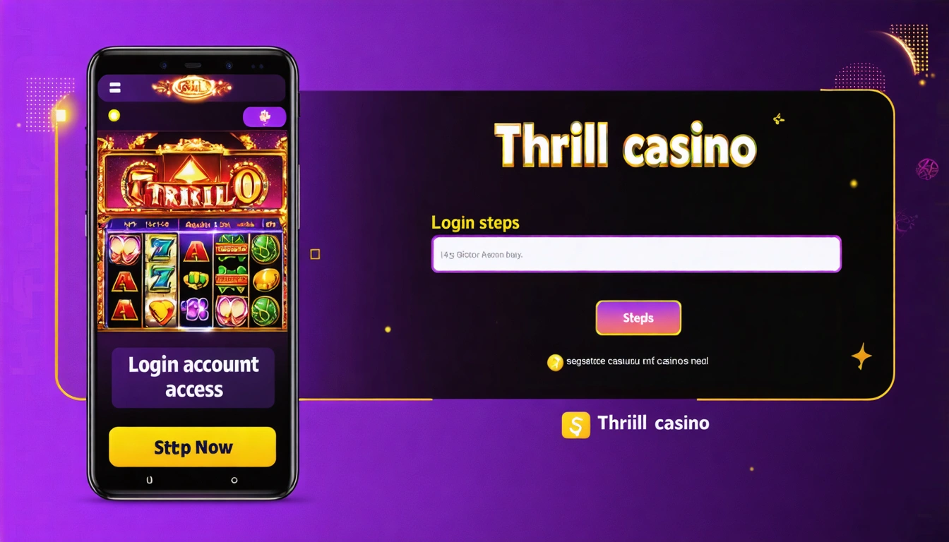 Thrill casino login steps and account access help